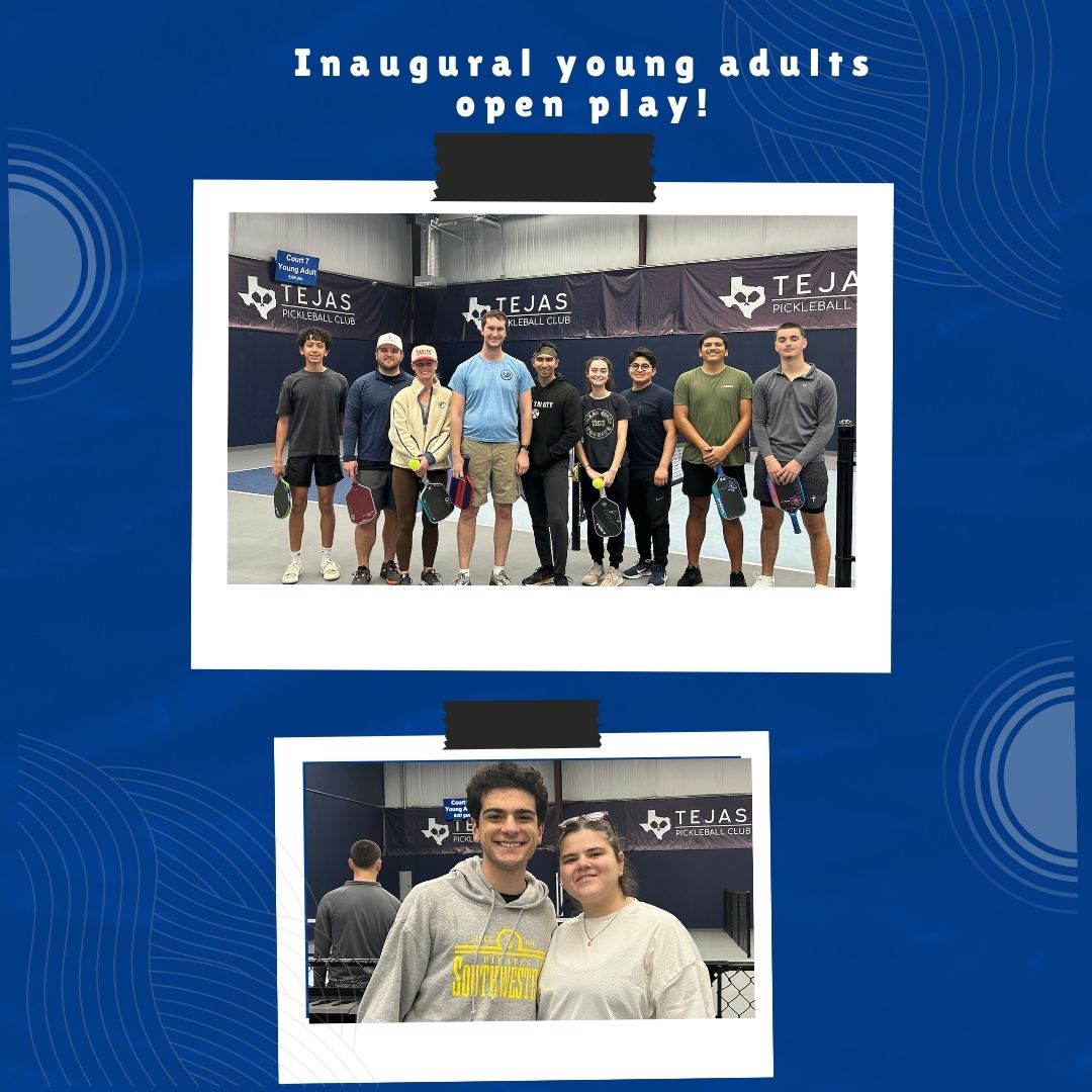 Inaugural Young Adults Open Play!
